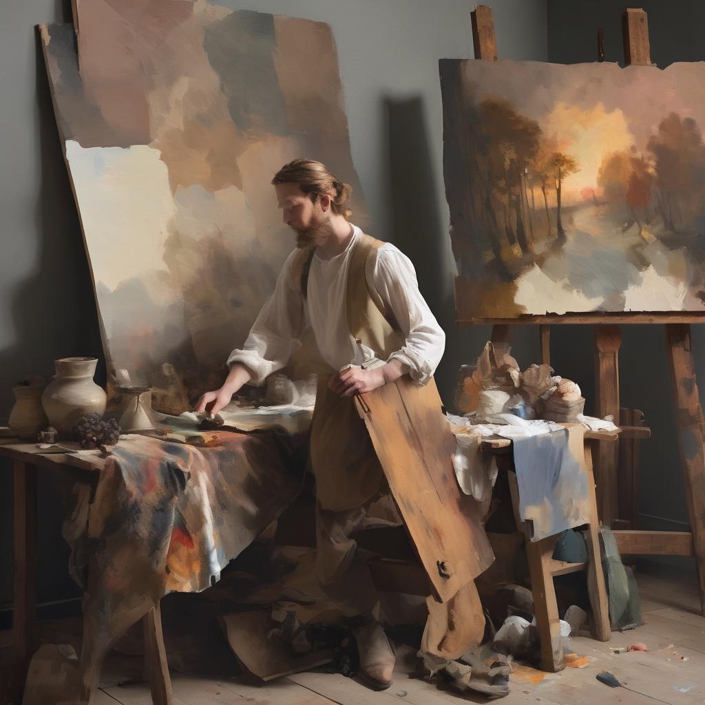 Η Τεχνική Και Το Στιλ Του Καλλιτέχνη Adam de COSTER